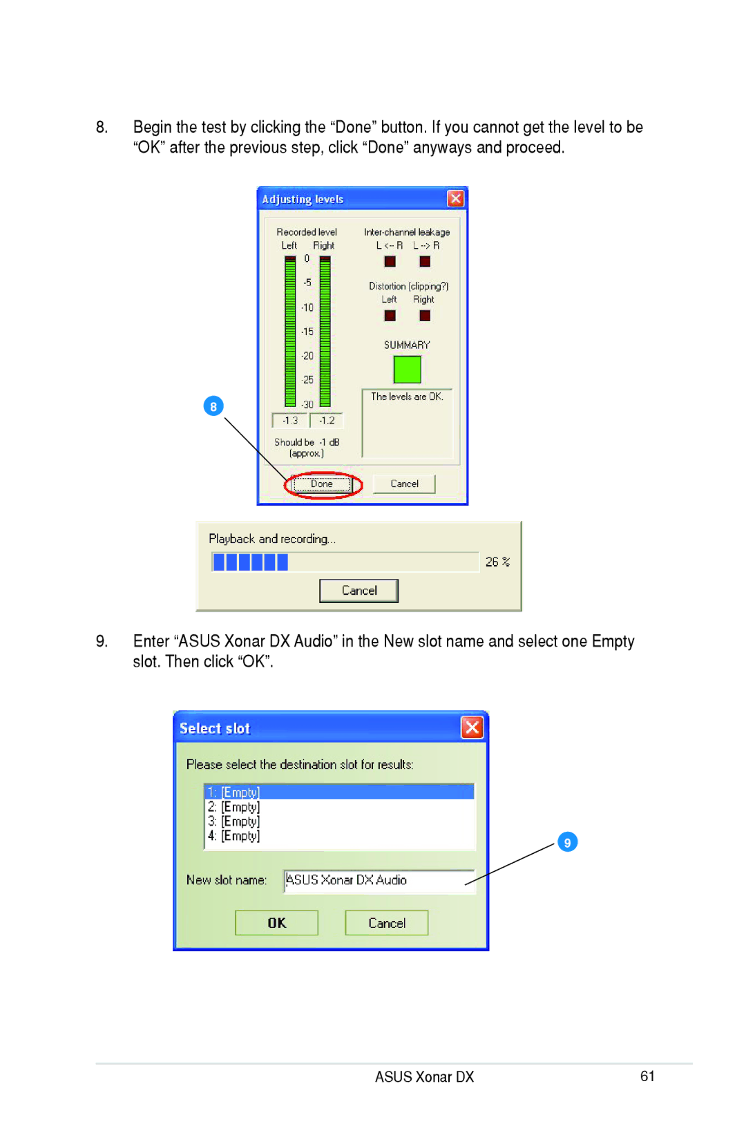 Asus XONARH6 user manual Asus Xonar DX 