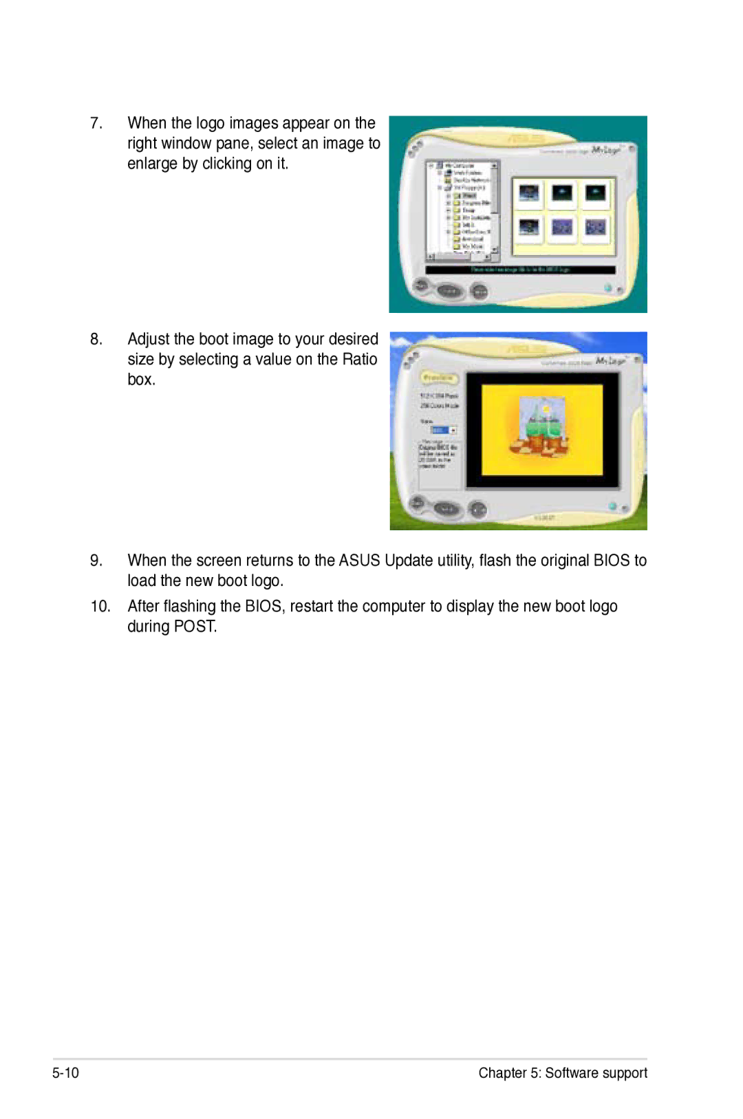 Asus Z7S WS manual Software support 