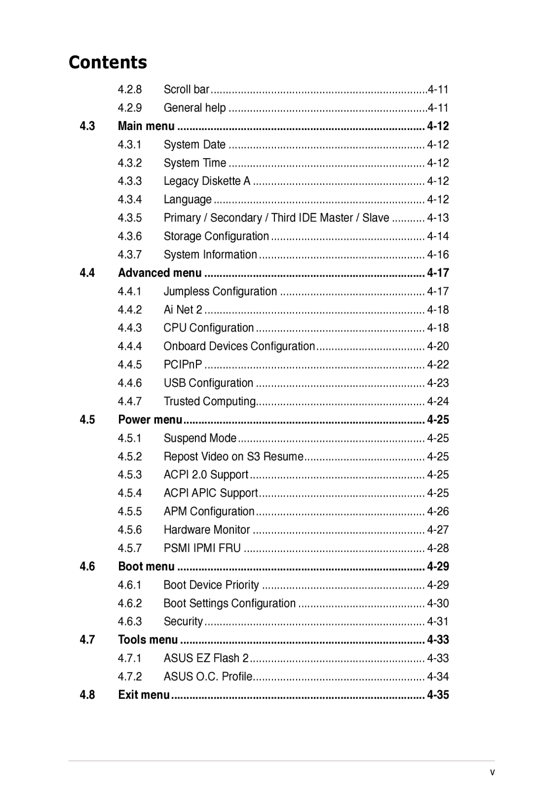 Asus Z7S WS manual Psmi Ipmi FRU 