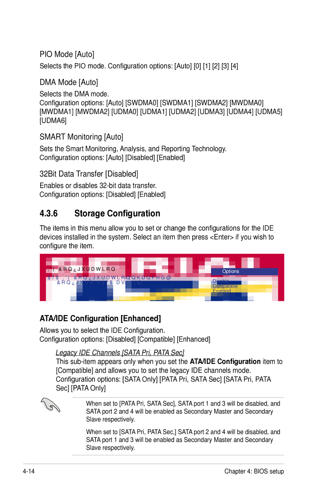 Asus Z7S WS manual Storage Configuration 