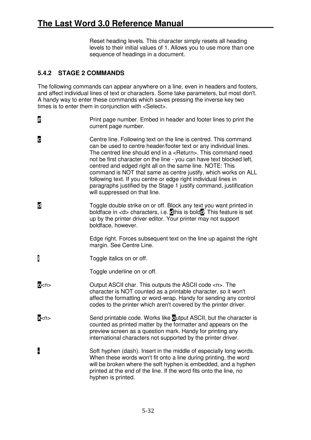 Atari XL manual Stage 2 Commands 