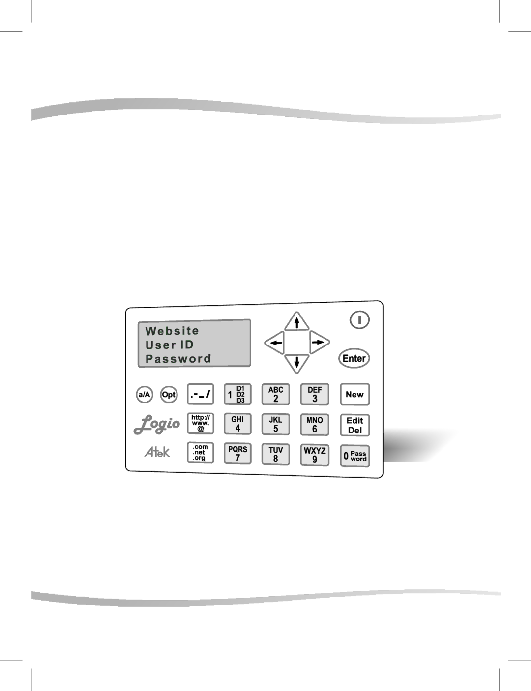 Atek electronic LG10B, LG10W user manual 