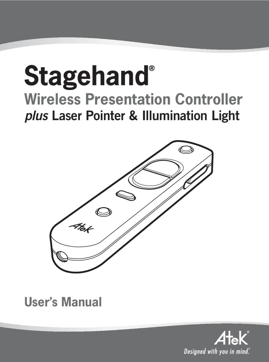 Atek electronic RM200 user manual Stagehand 