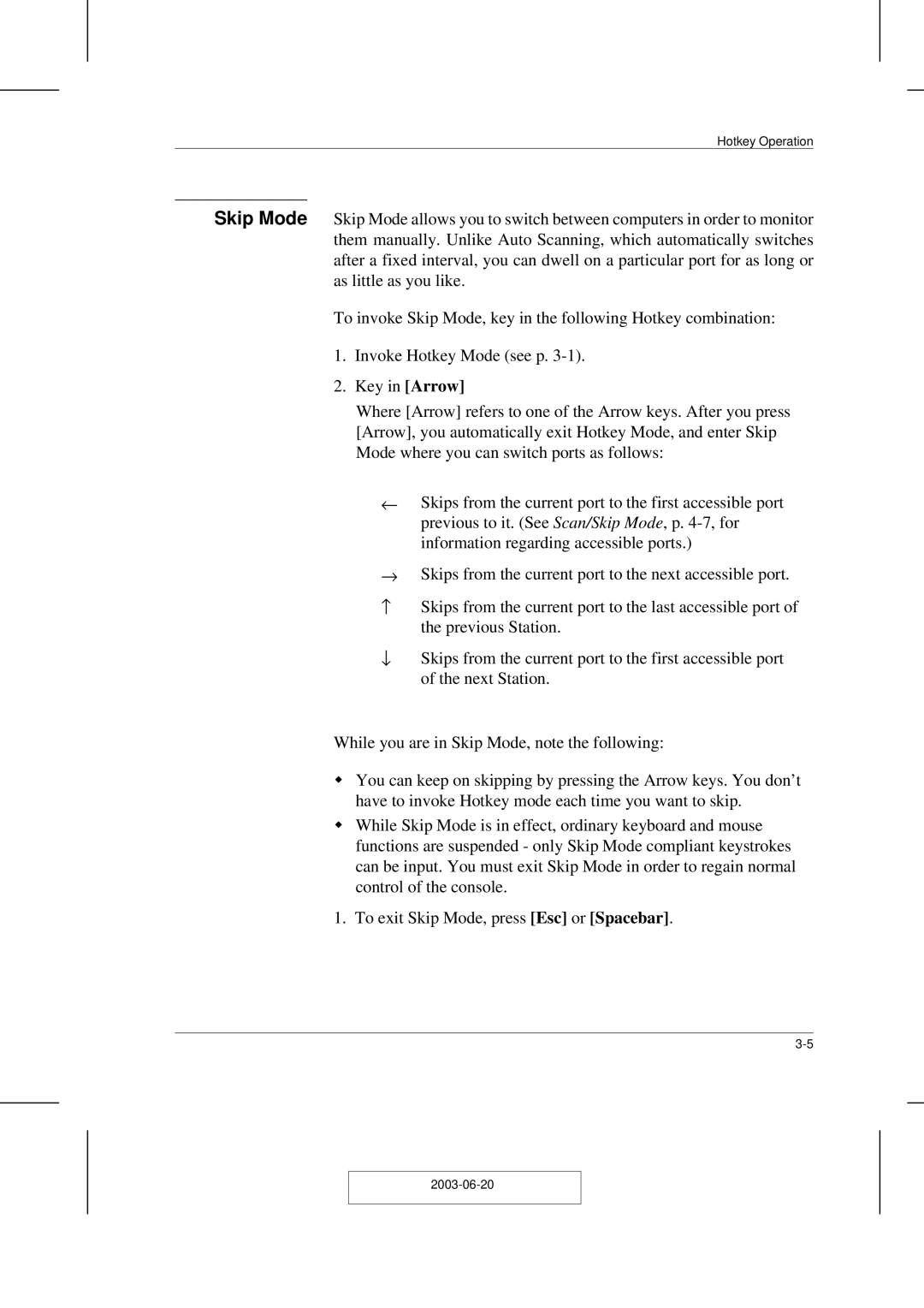 ATEN Technology ACS-1208A user manual Hotkey Operation 