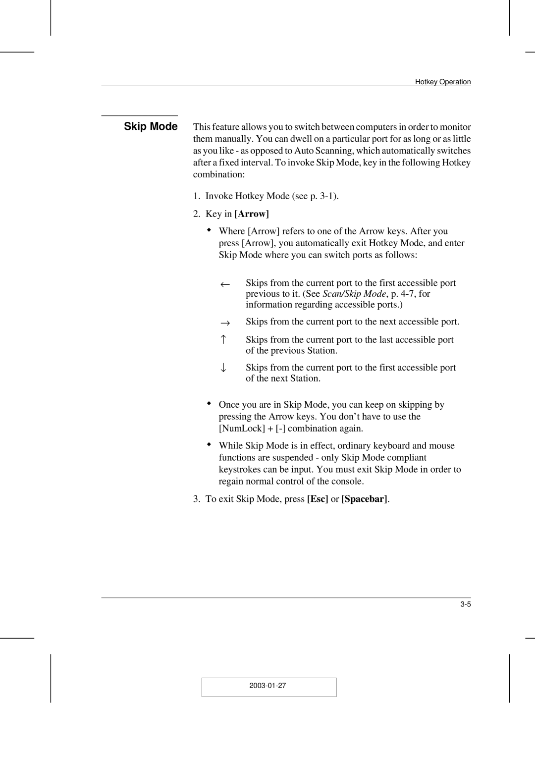 ATEN Technology ACS-1208AL, ACS-1216AL user manual Hotkey Operation 