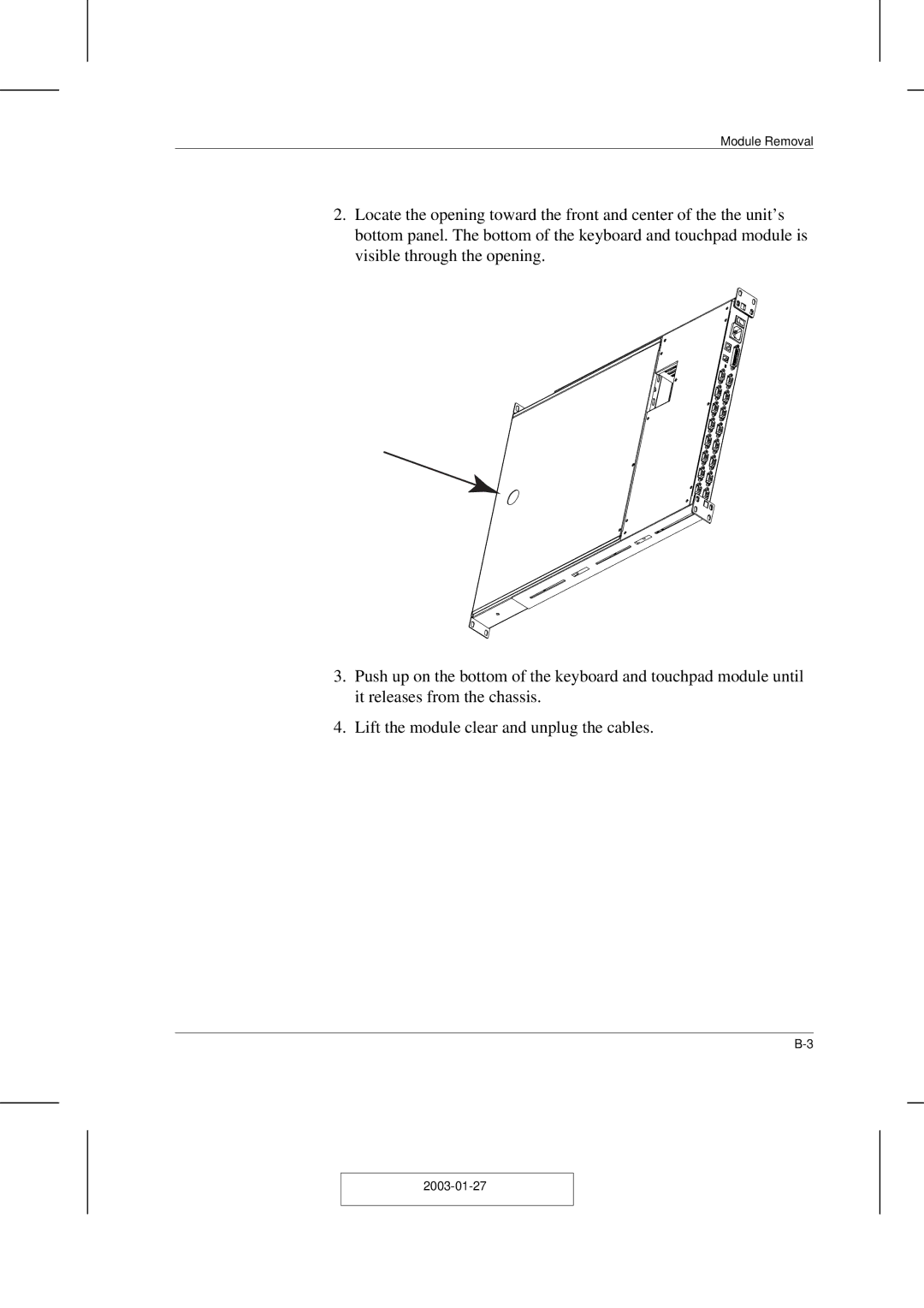 ATEN Technology ACS-1208AL, ACS-1216AL user manual Module Removal 