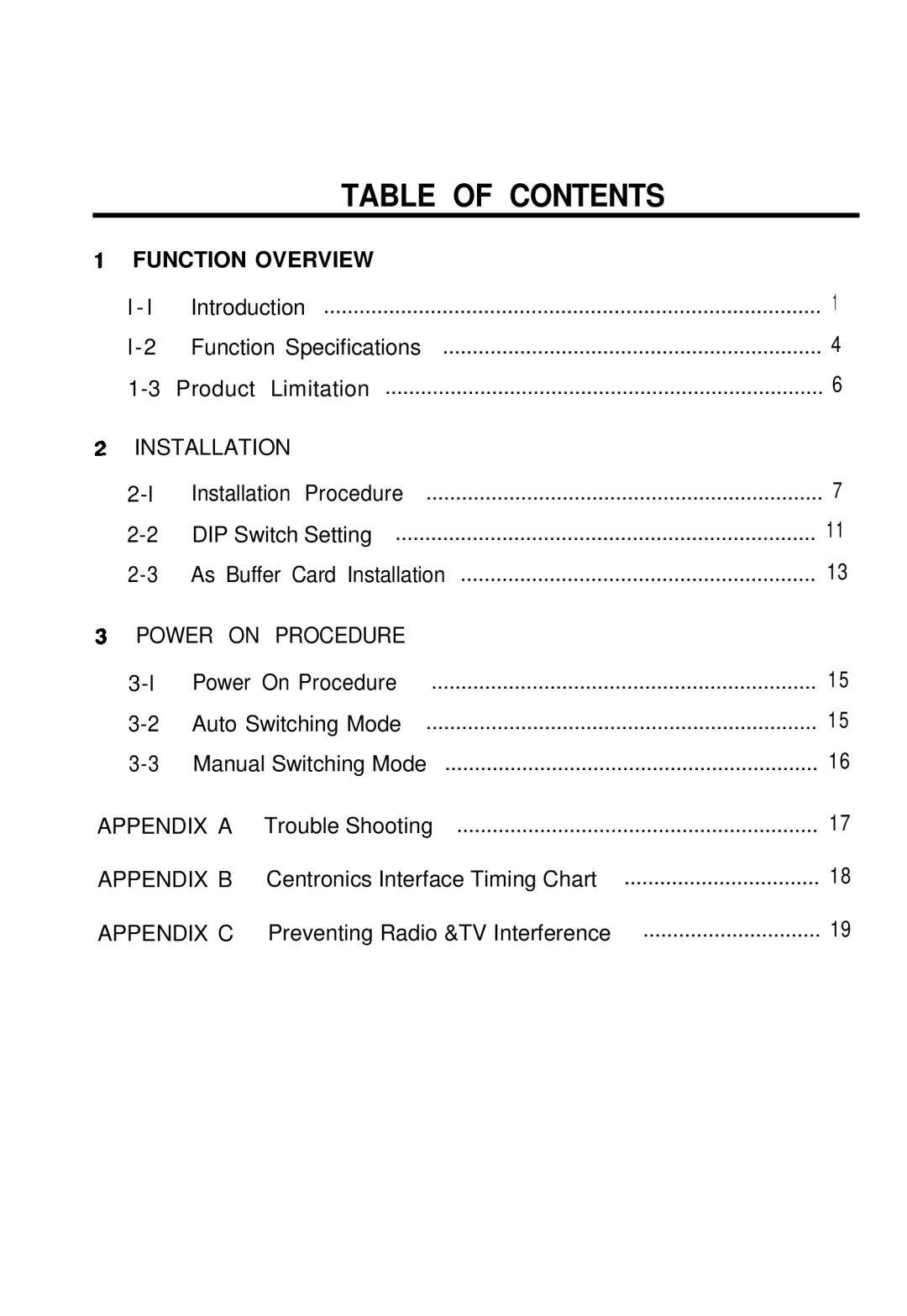 ATEN Technology AS-411S, AS-811P, AS-811S, AS-411P user manual Table of Contents 