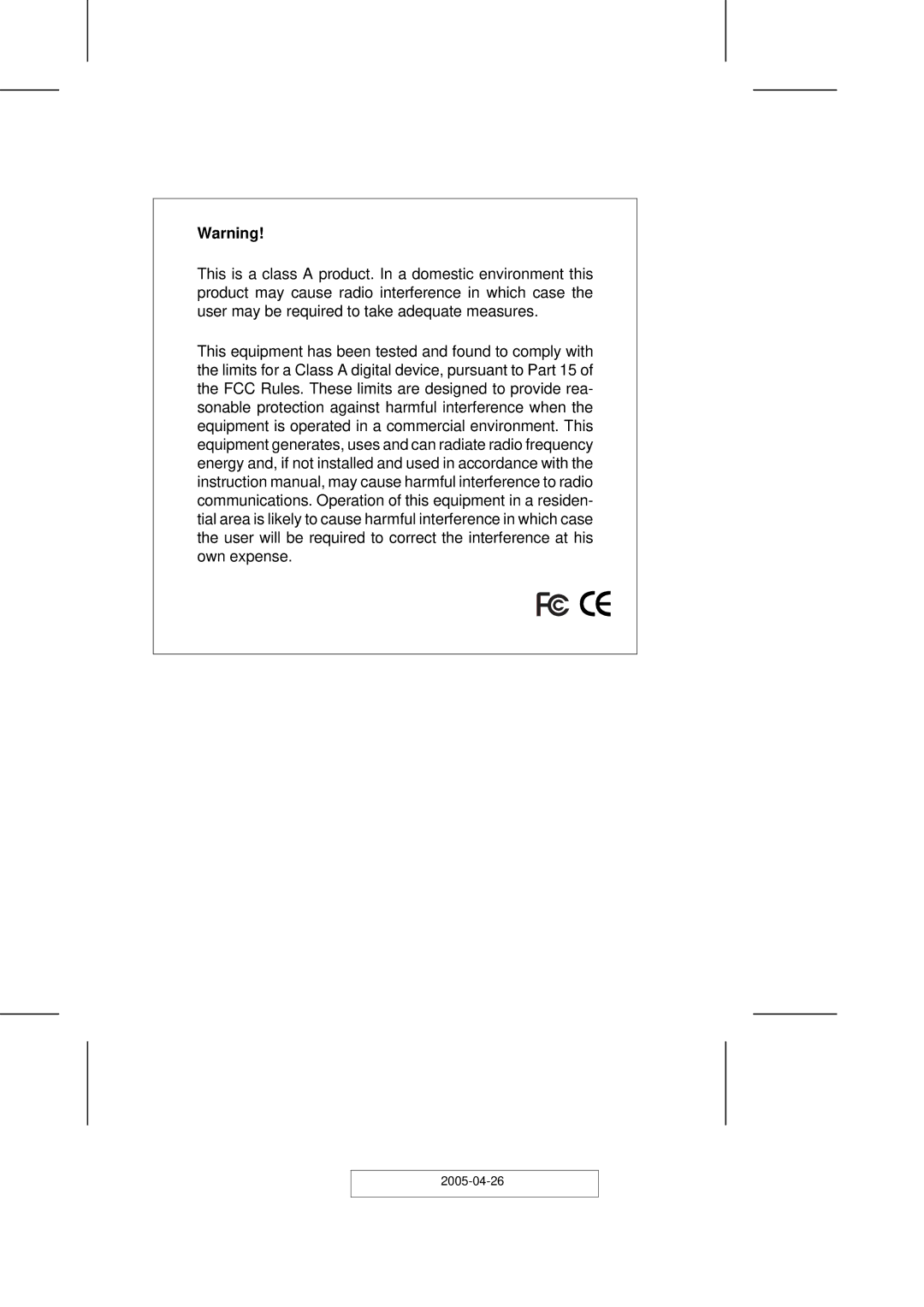 ATEN Technology CL-1208, CL-1216 user manual 2005-04-26 