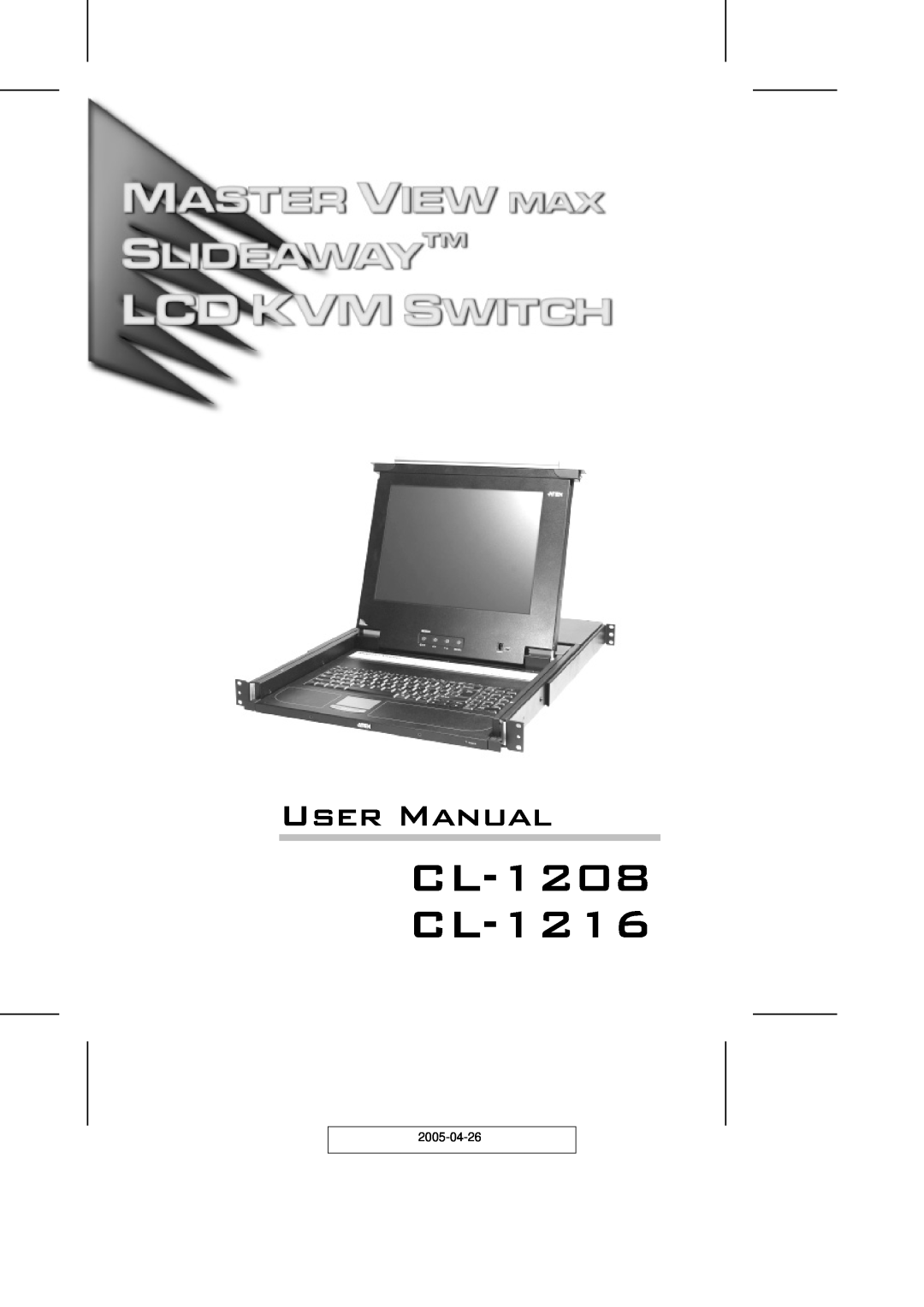 ATEN Technology user manual CL-1208 CL-1216, User Manual 