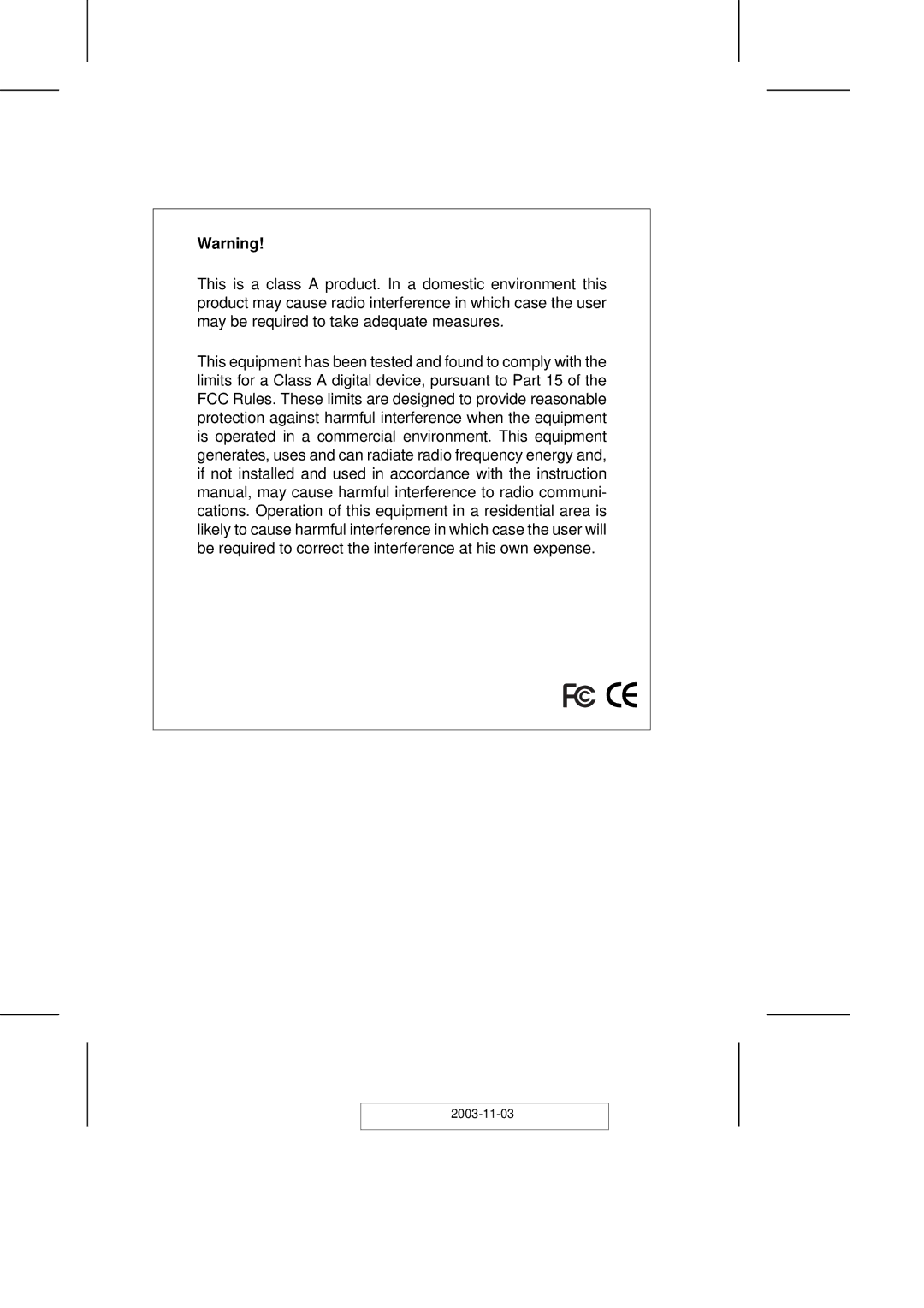 ATEN Technology CN-6000 user manual 2003-11-03 