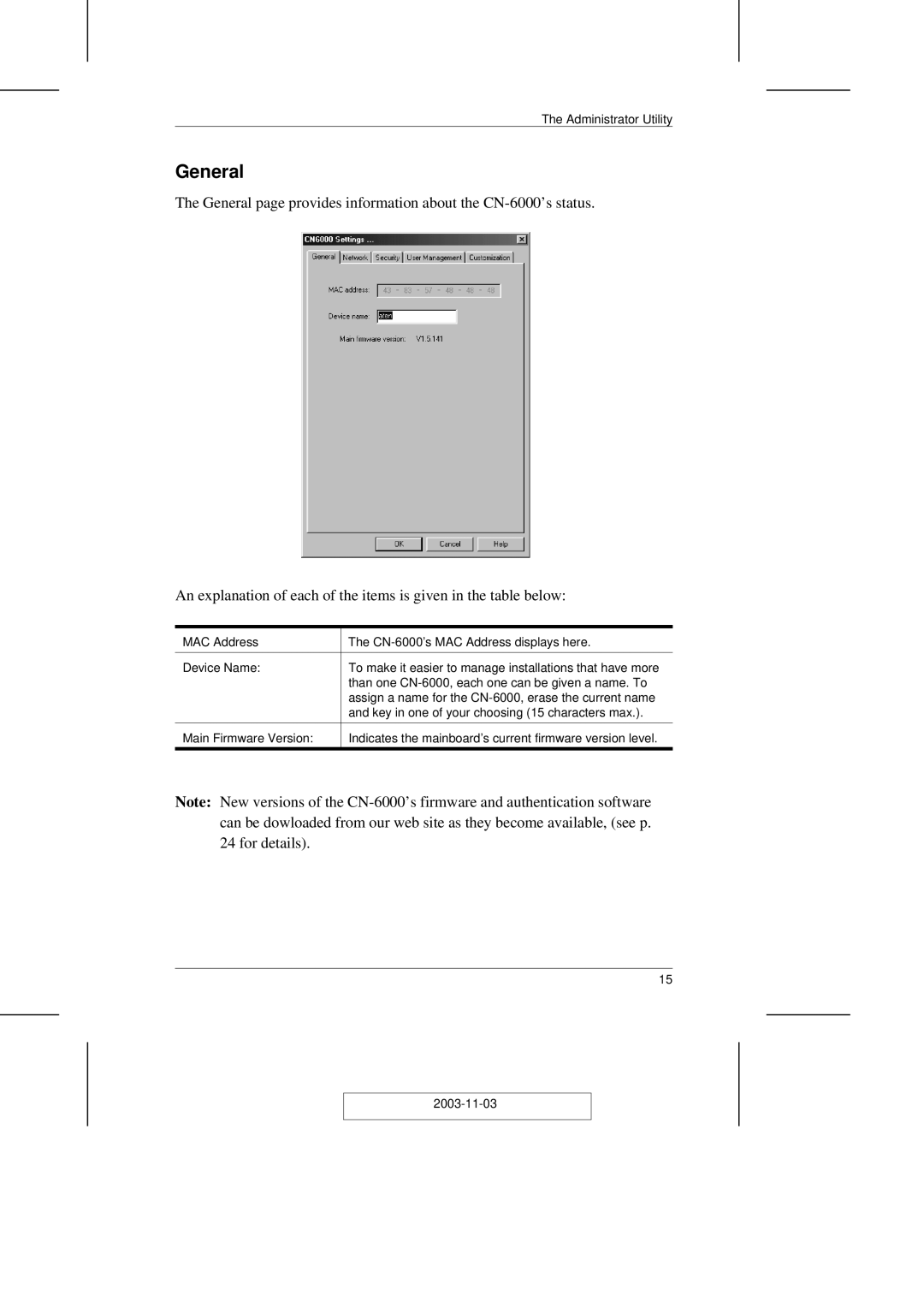 ATEN Technology CN-6000 user manual General 