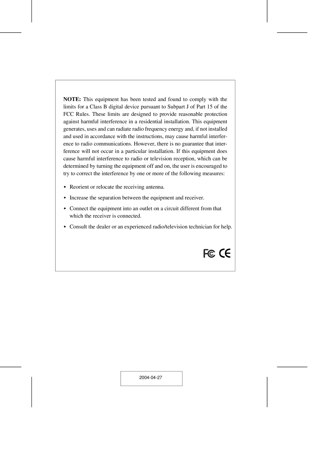 ATEN Technology CS-1708 user manual 2004-04-27 