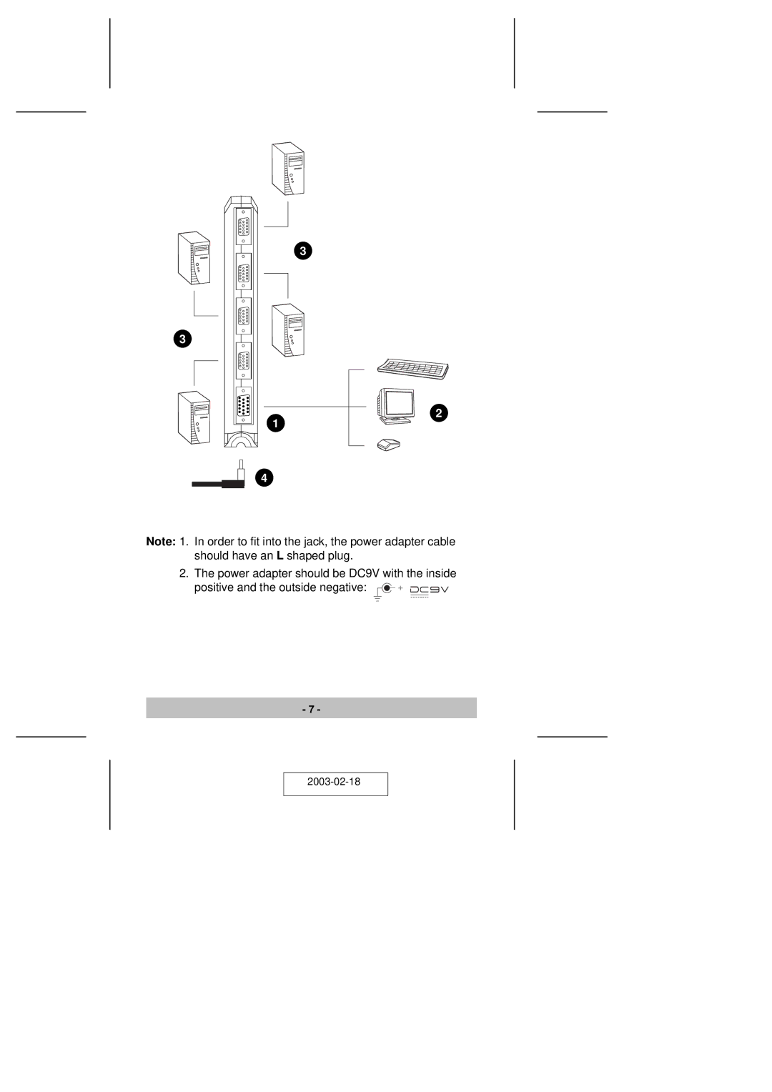 ATEN Technology CS-74A user manual 