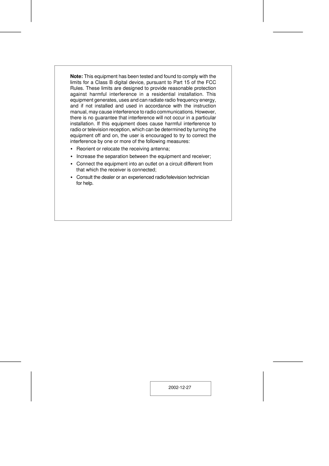 ATEN Technology CS-88A user manual 2002-12-27 