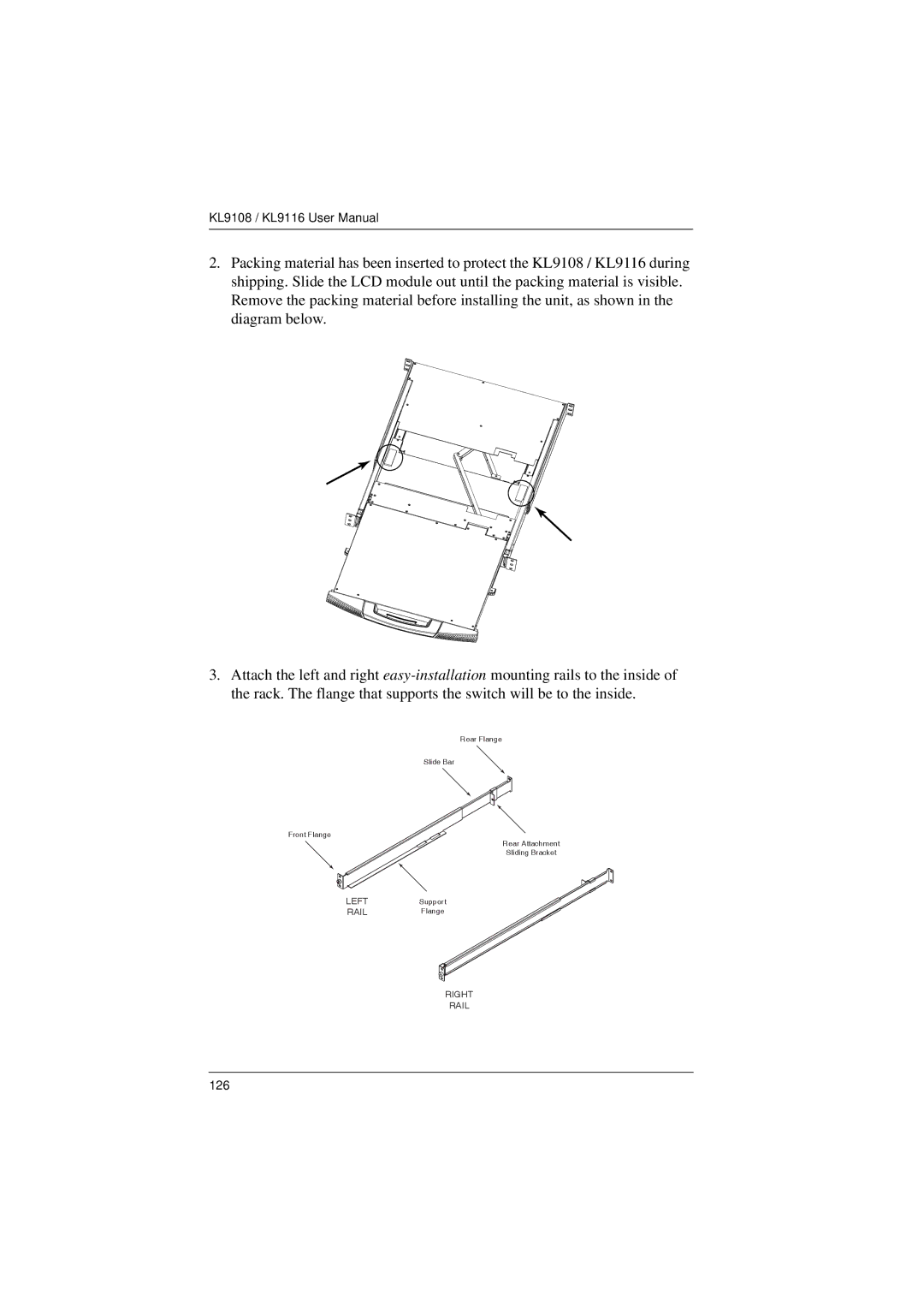 ATEN Technology KL9108, KL9116 user manual 126 