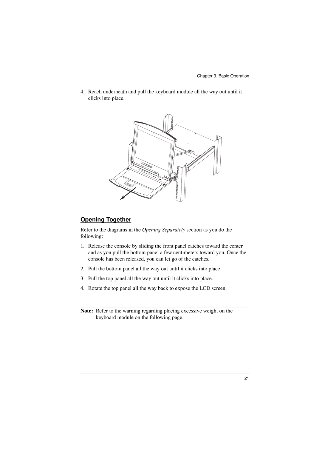 ATEN Technology KL9116, KL9108 user manual Opening Together 