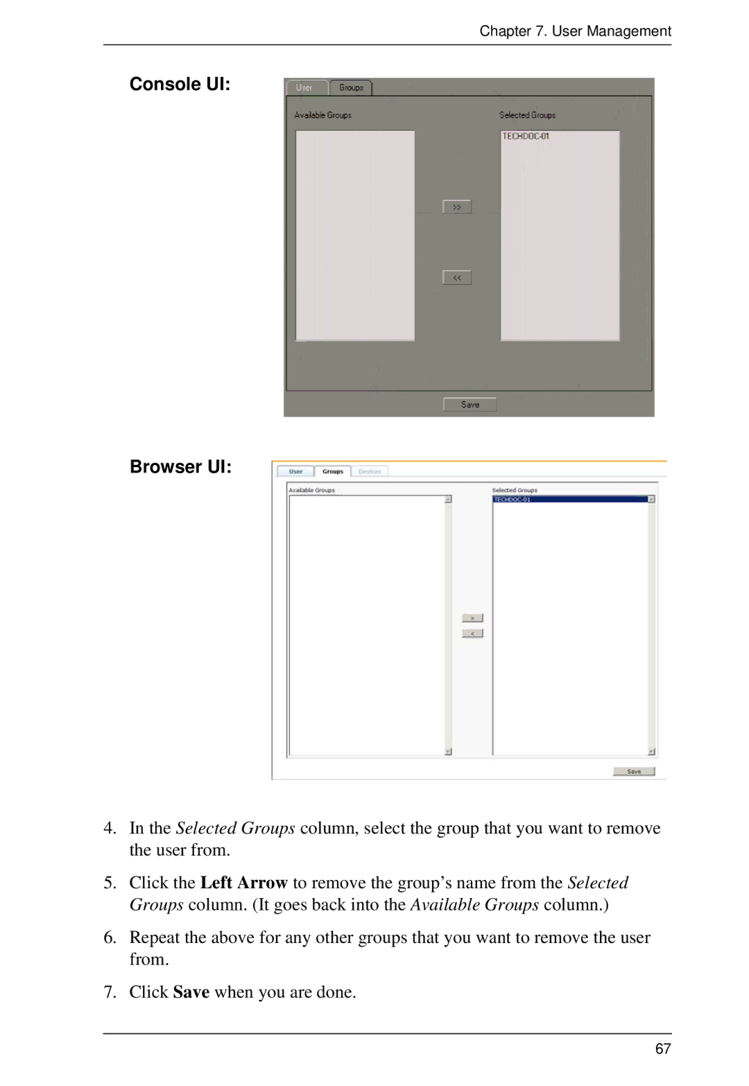 ATEN Technology KM0032, KM0532, KM0932 user manual Console UI Browser UI 