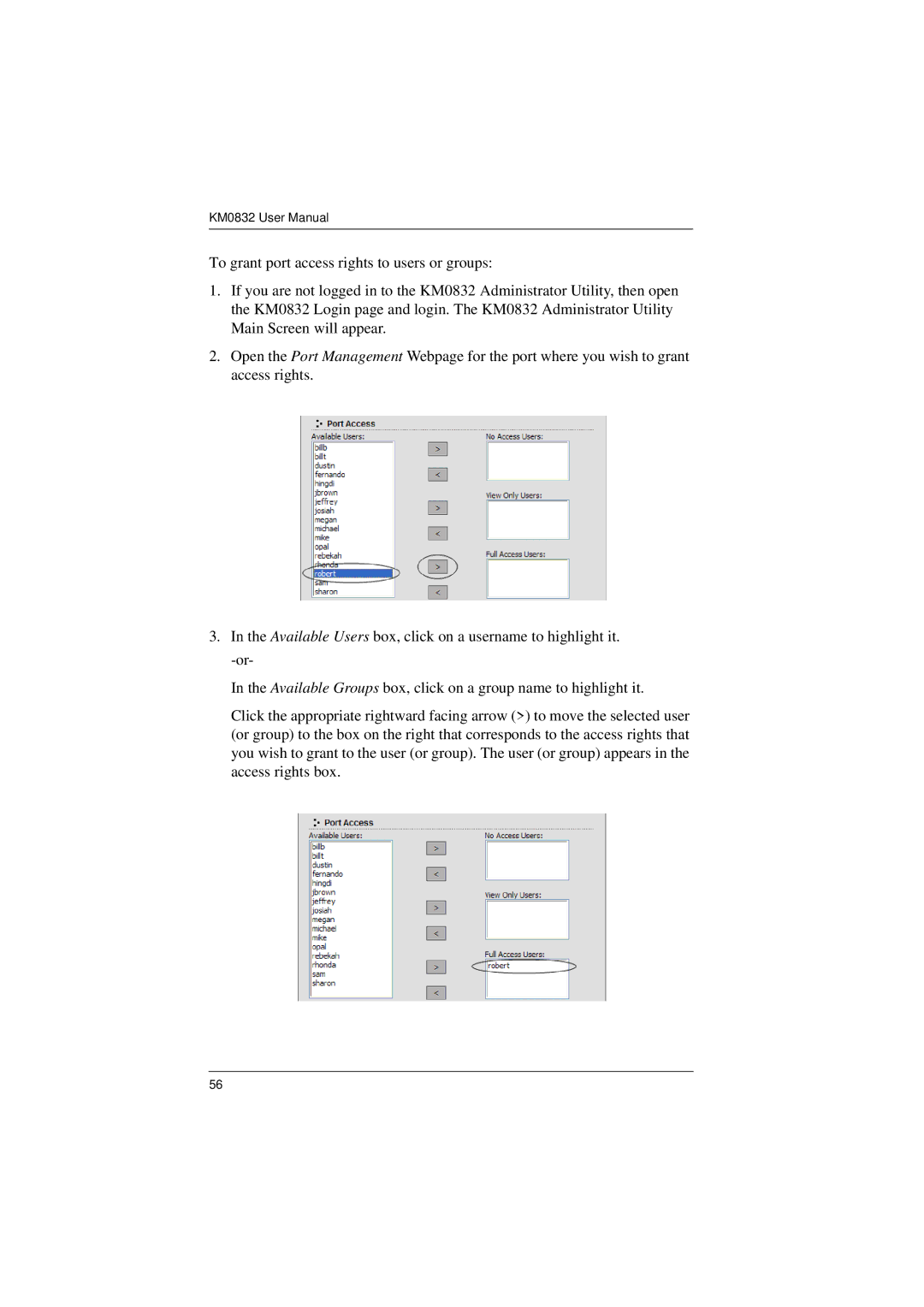 ATEN Technology KM0832 user manual 