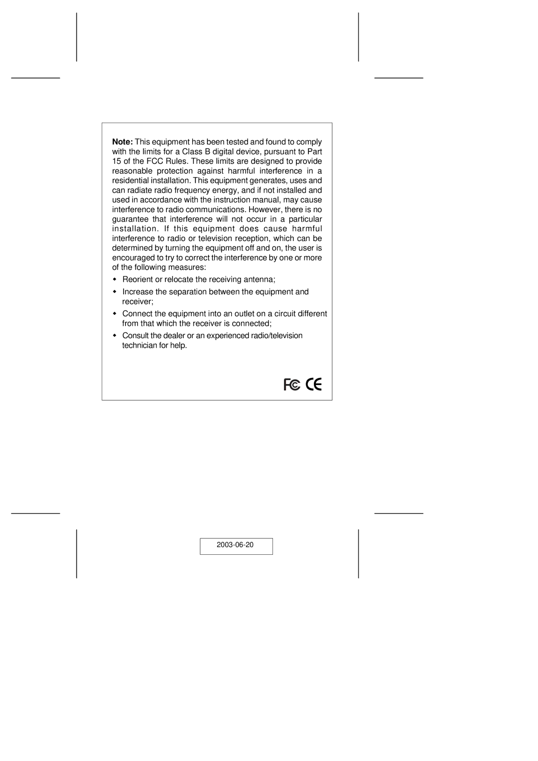 ATEN Technology KVM CS-62 user manual 2003-06-20 