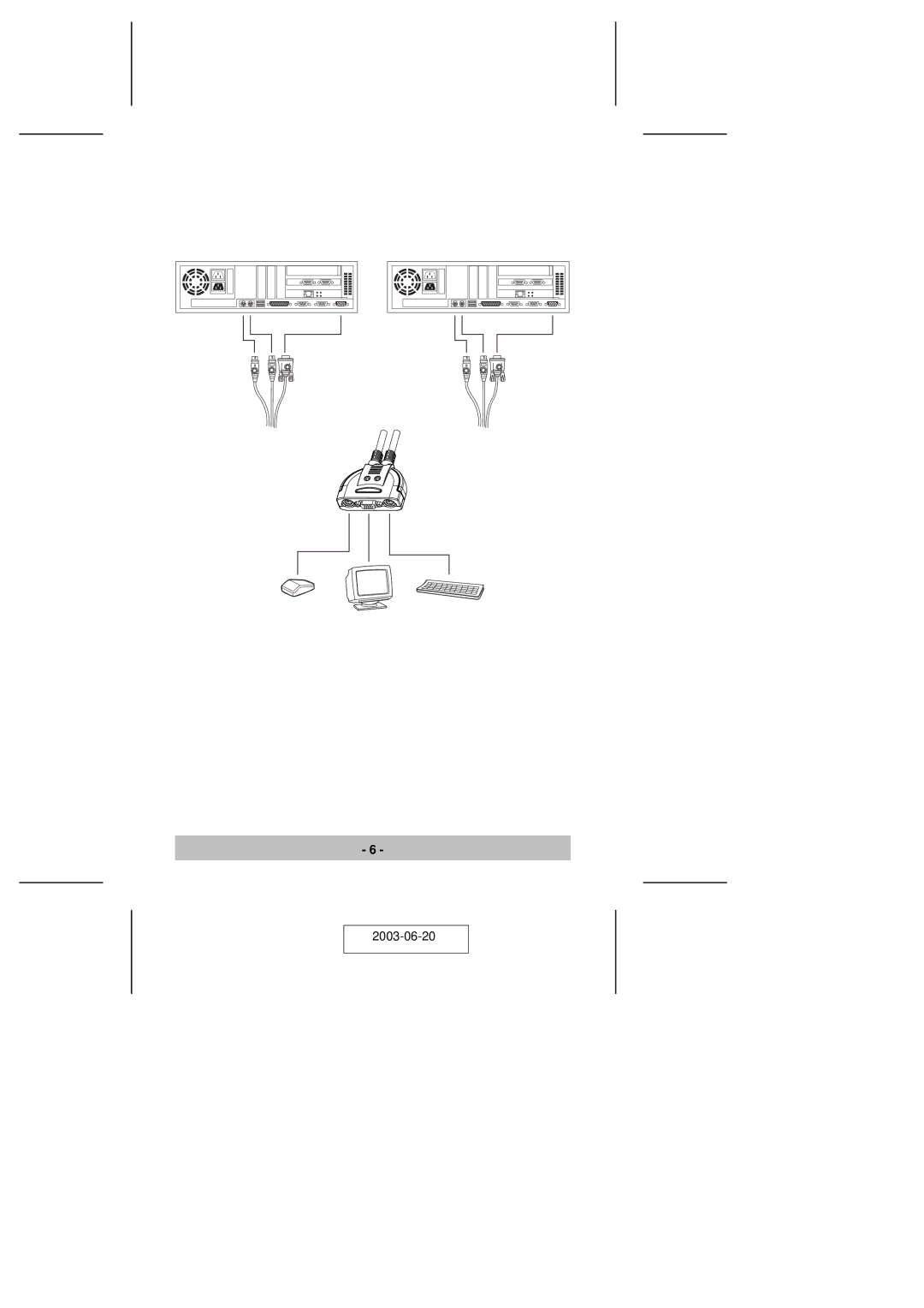 ATEN Technology KVM CS-62 user manual 2003-06-20 