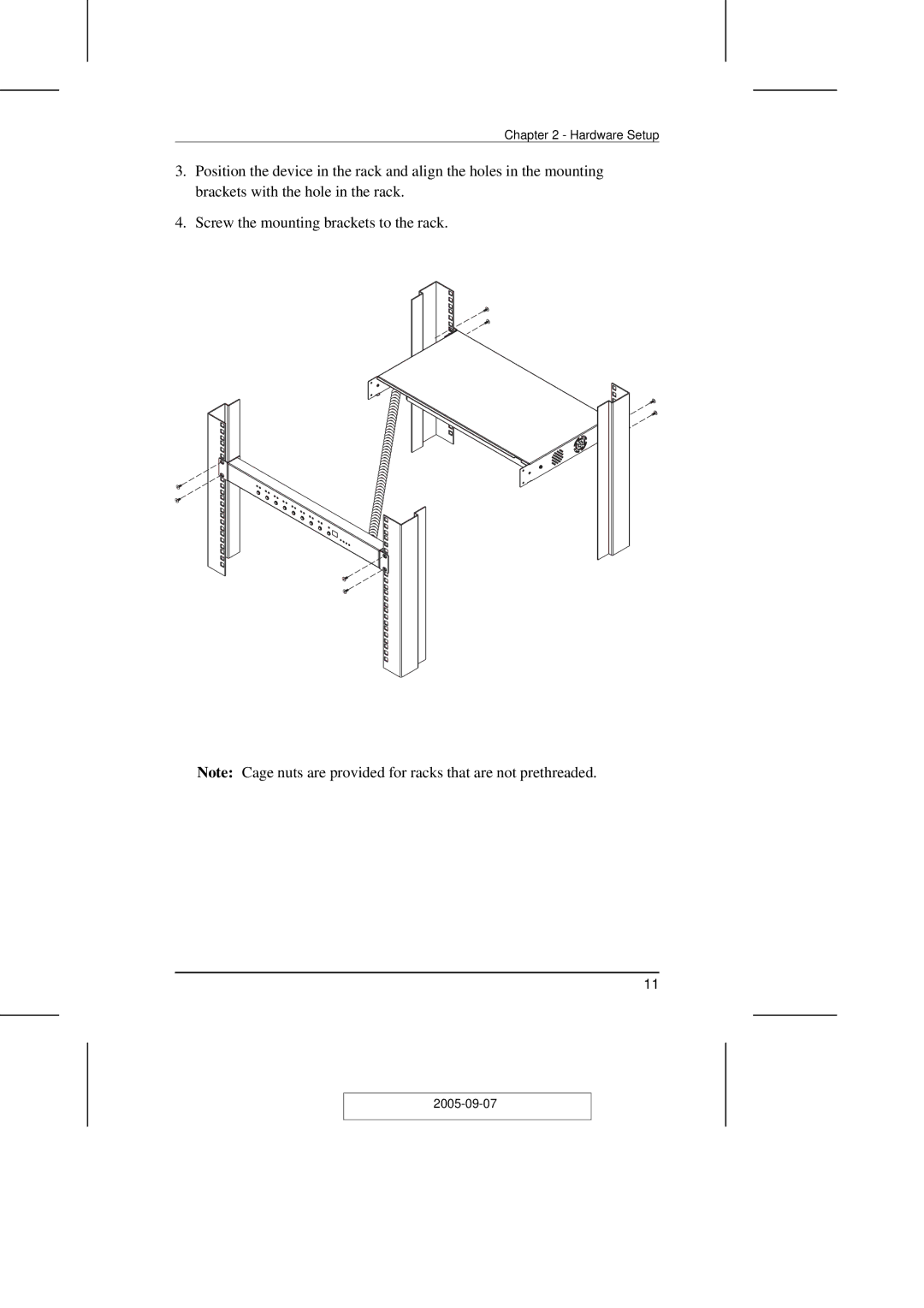 ATEN Technology PN9108U user manual Hardware Setup 