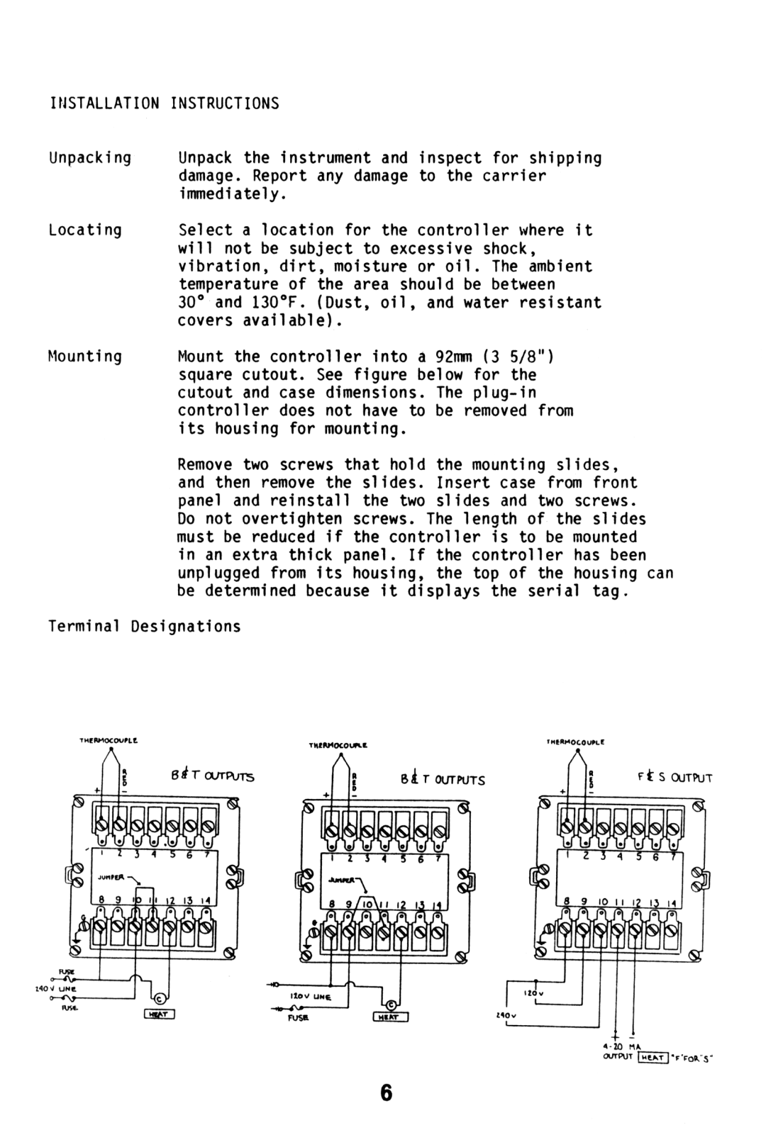 Athena Technologies 6050 instruction manual 