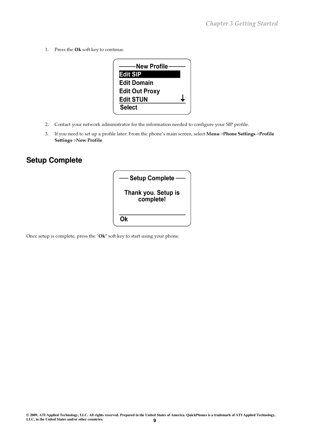 ATI Technologies QA-341, QA-342 user manual Setup Complete 