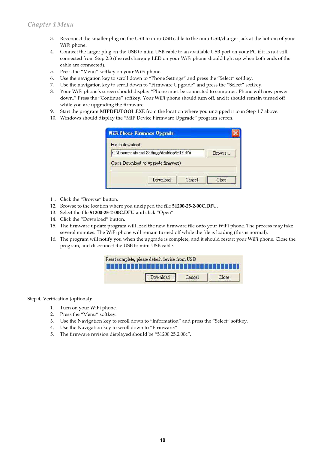 ATI Technologies QA-342, QA-341 user manual Menu 