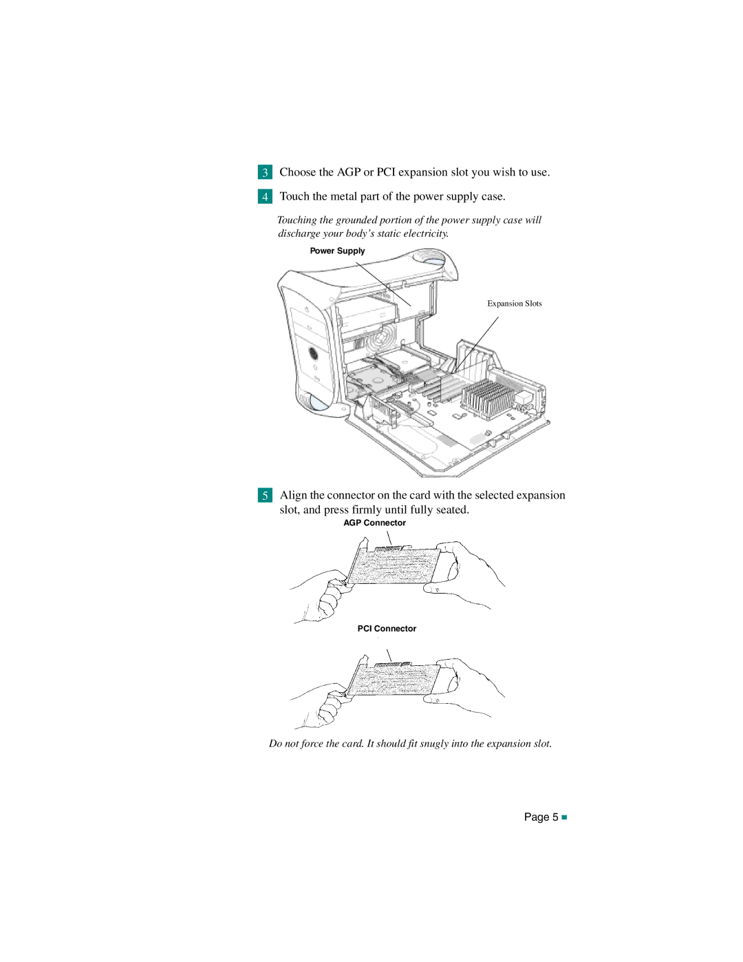 ATI Technologies RADEON MAC EDITION, 107-40214-20 manual Power Supply 