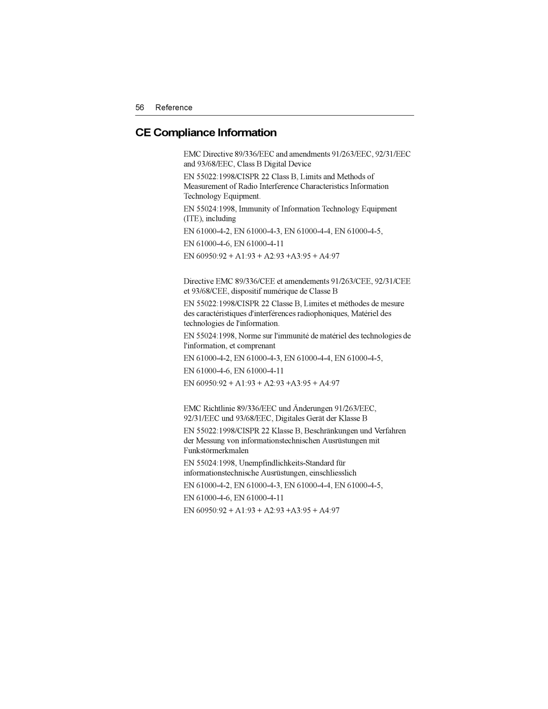 ATI Technologies Z1-128p, X1-256P specifications CE Compliance Information 