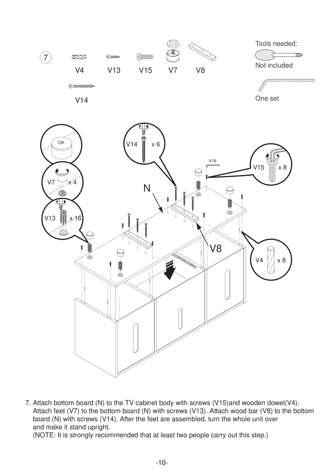 Atlantic 36835515 manual V13 V15, V14 