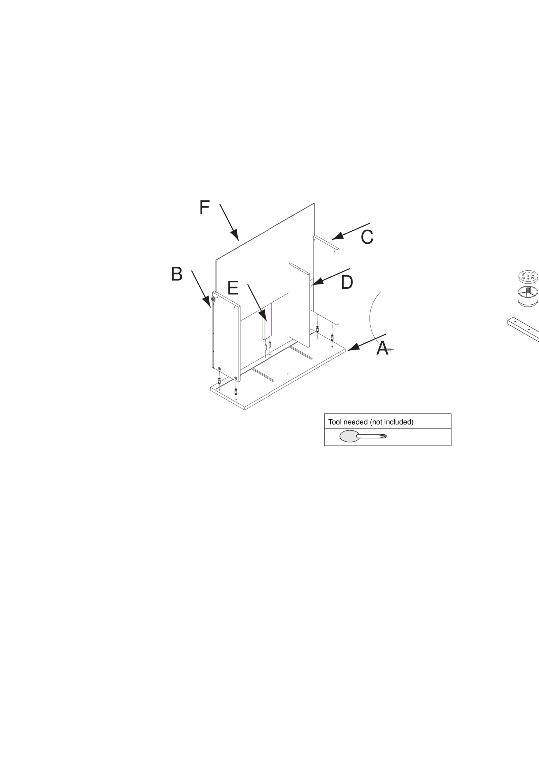 Atlantic 36835515 manual Assembly Instruction 