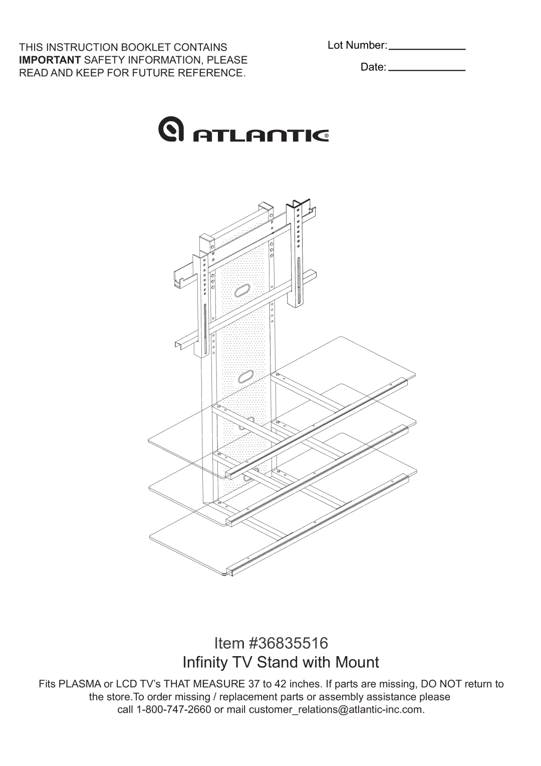 Atlantic manual Item #36835516 