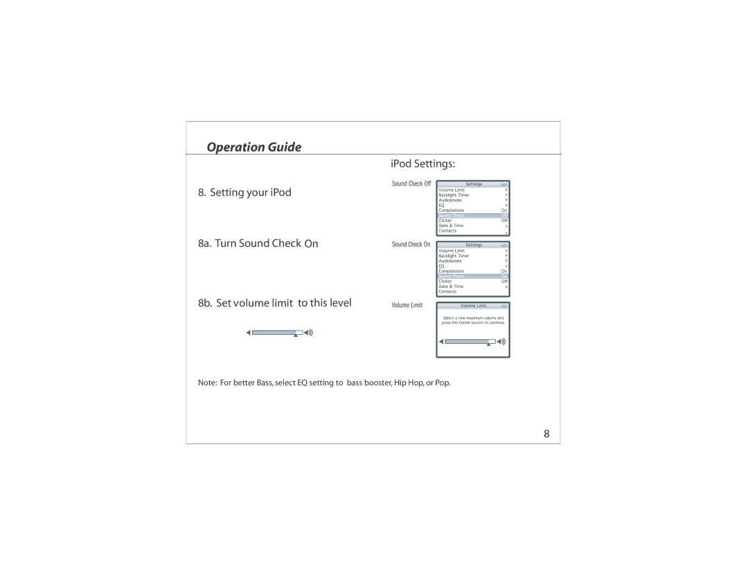 Atlantic EGO instruction manual Operation Guide 