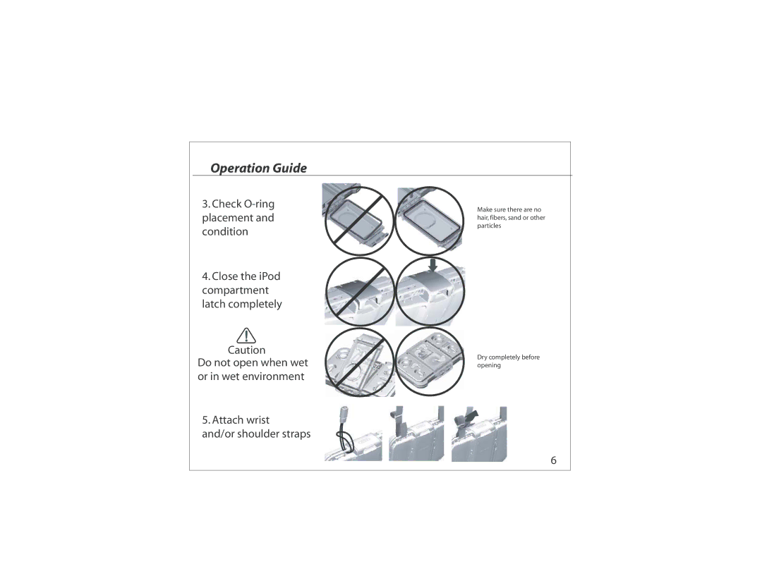 Atlantic EGO instruction manual Check O-ring placement and condition 