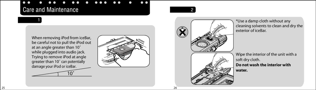 Atlantic iceBar instruction manual 10˚ 