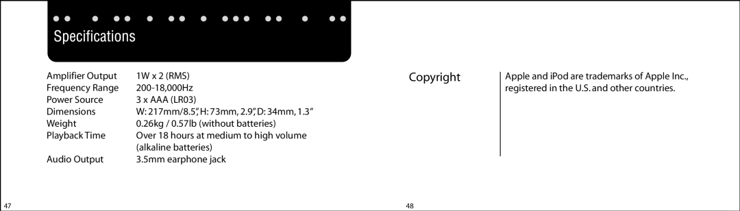 Atlantic iceBar instruction manual Copyright 