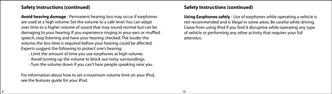 Atlantic iceBar instruction manual Safety Instructions 