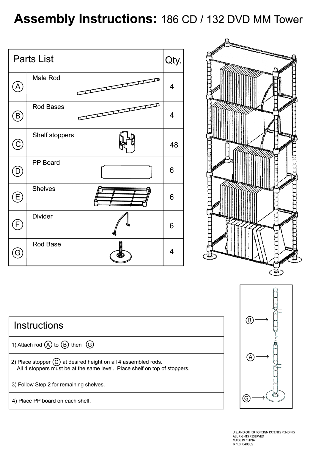 Atlantic SHF6T77 manual 