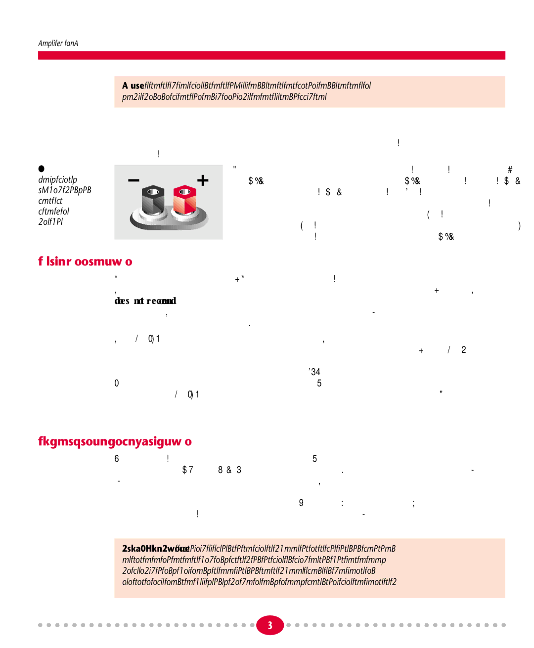 Atlantic Technology 172 PBM instruction manual Power Connection, Placement and Operation 