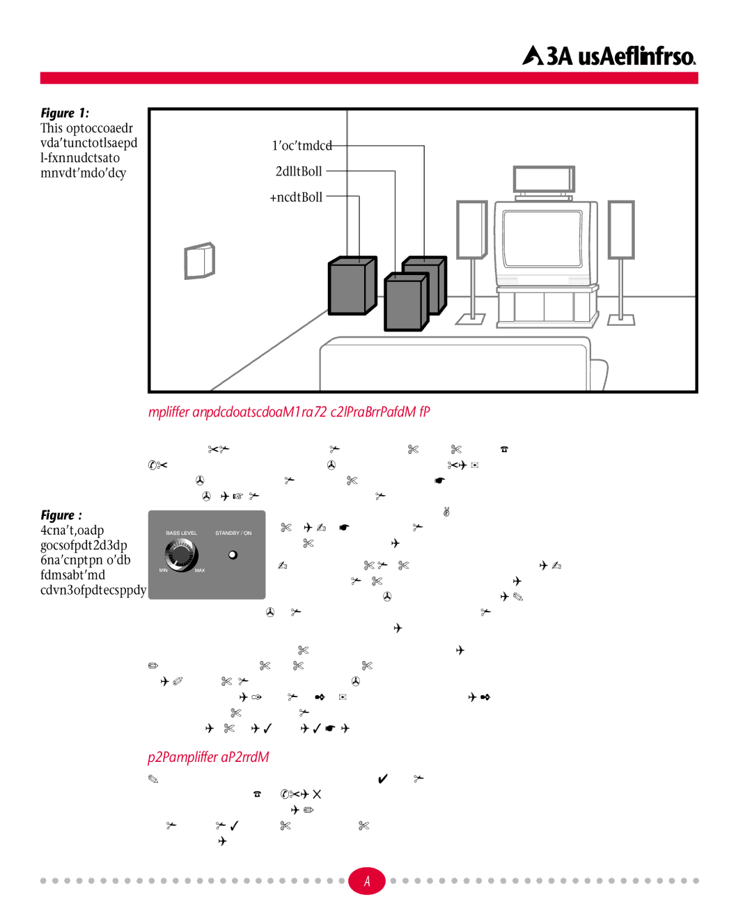 Atlantic Technology 172 PBM instruction manual Subwoofer Tuning Using the Variable Level Control, Dual Subwoofer Placement 