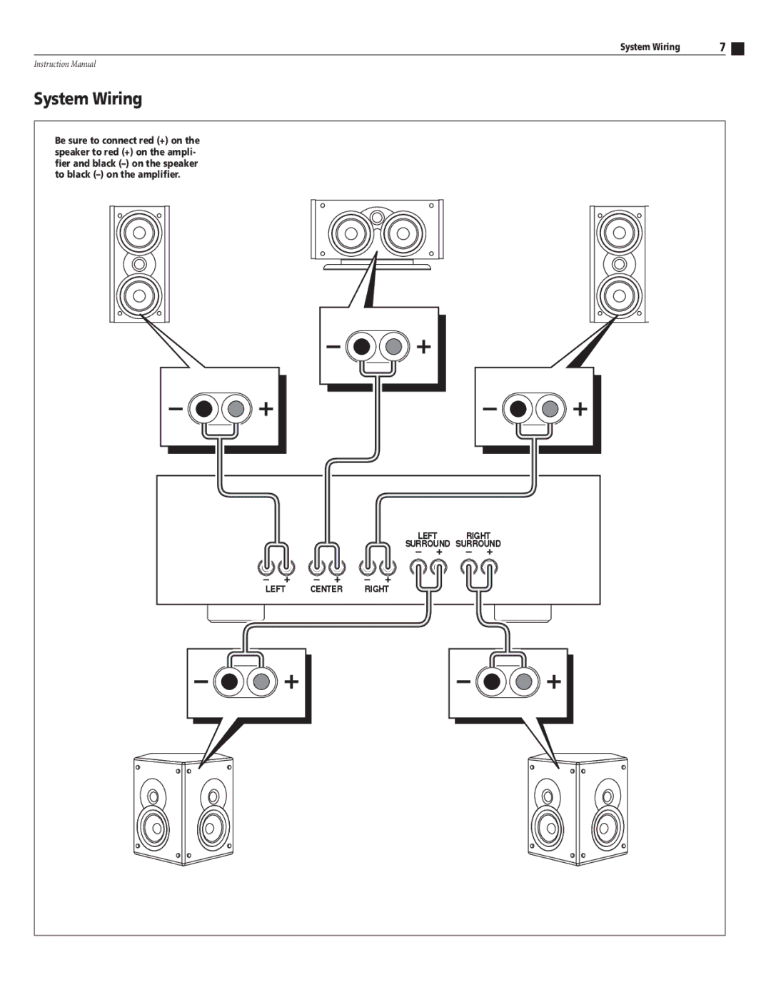 Atlantic Technology 1400, 2400 instruction manual System Wiring 