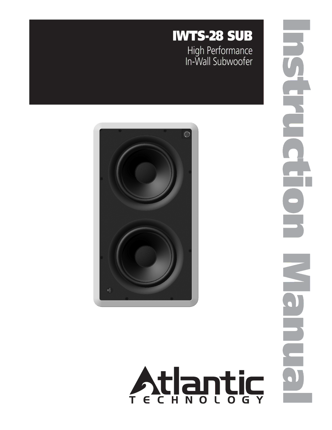 Atlantic Technology IWTS-28 SUB instruction manual 