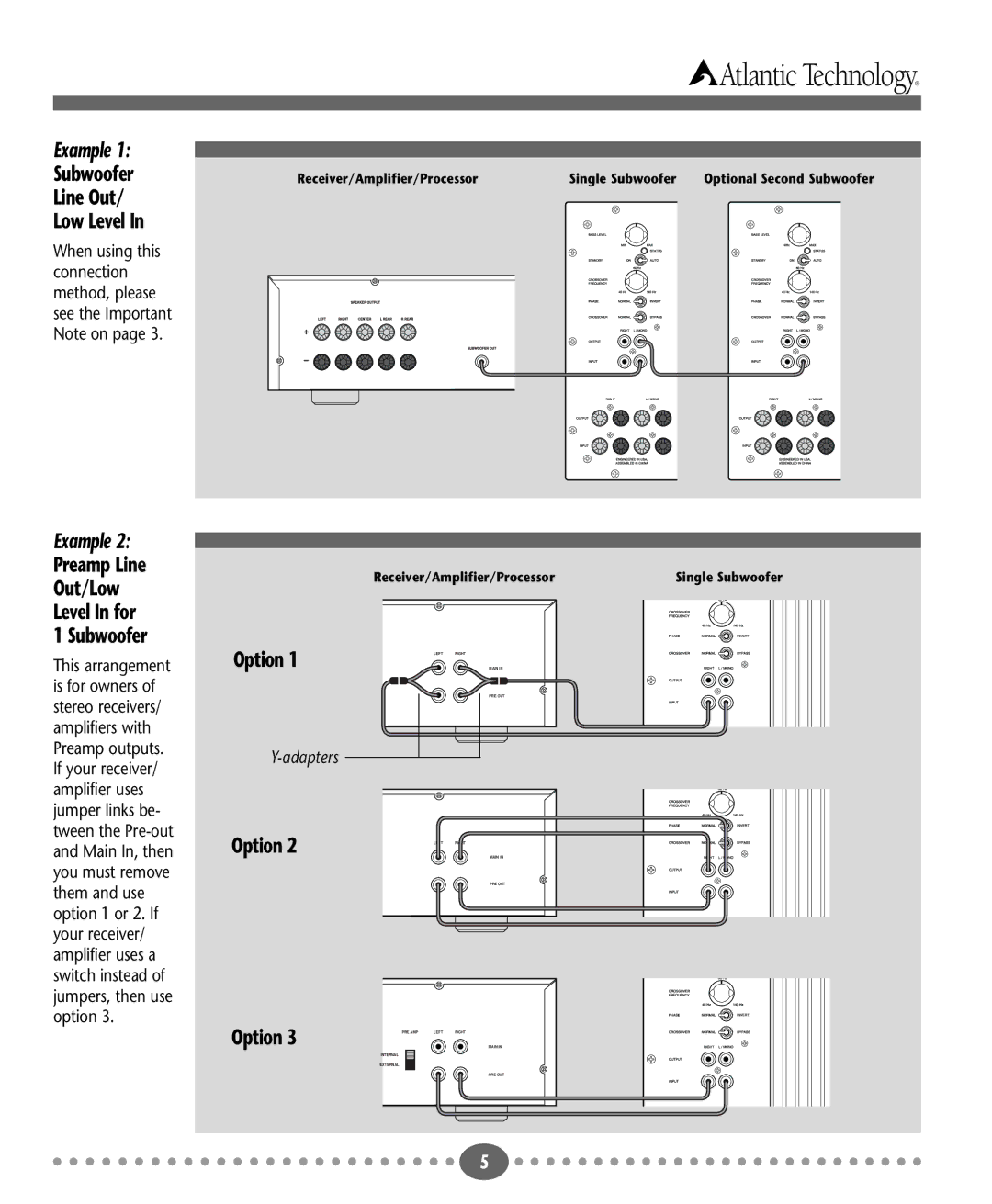 Atlantic Technology T70.1PBM instruction manual Atlantic Technology 