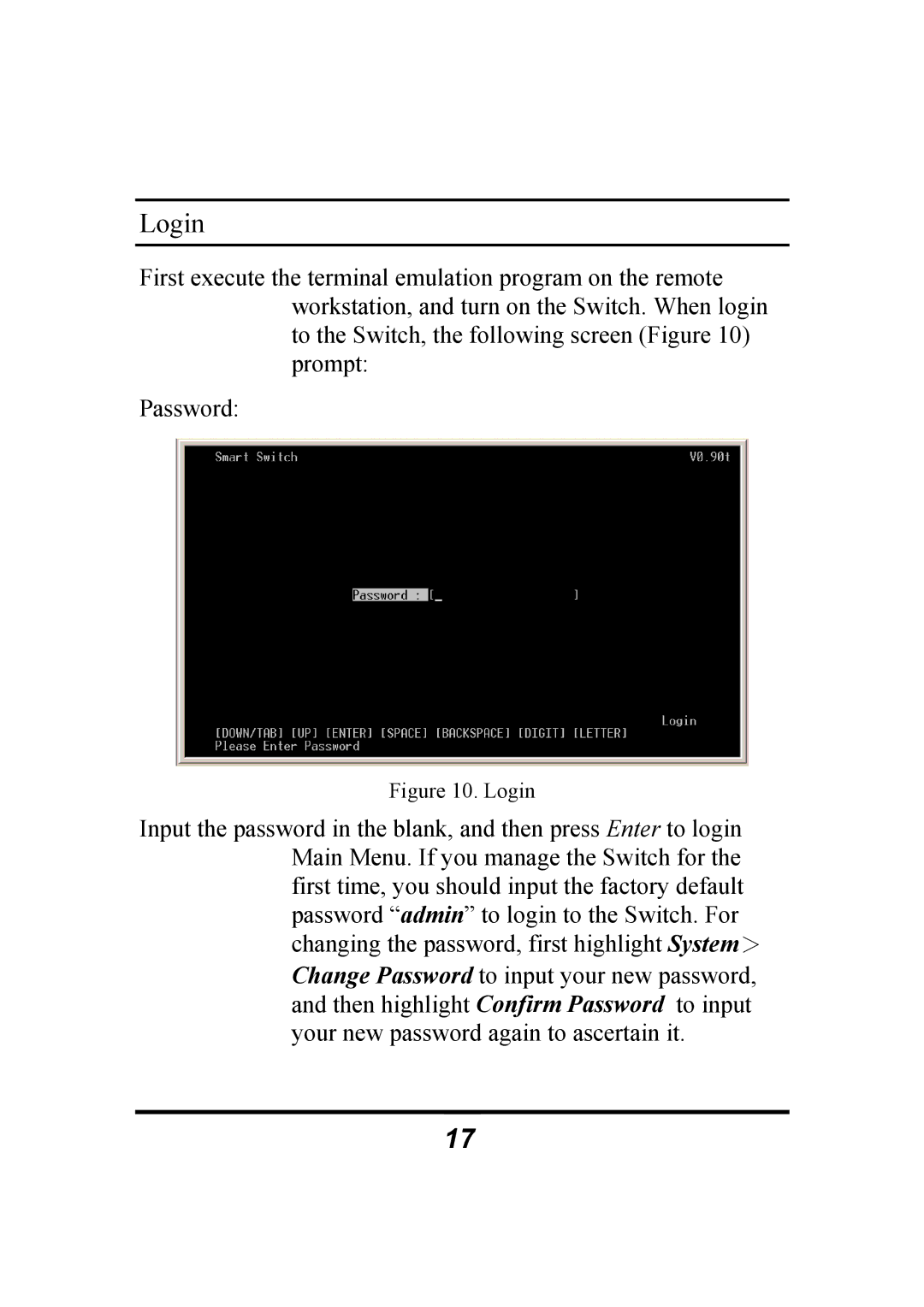 Atlantis Land 10/100Mbps manual Login 