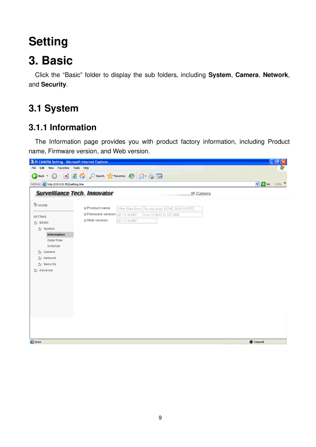 Atlantis Land 500 manual System, Information 