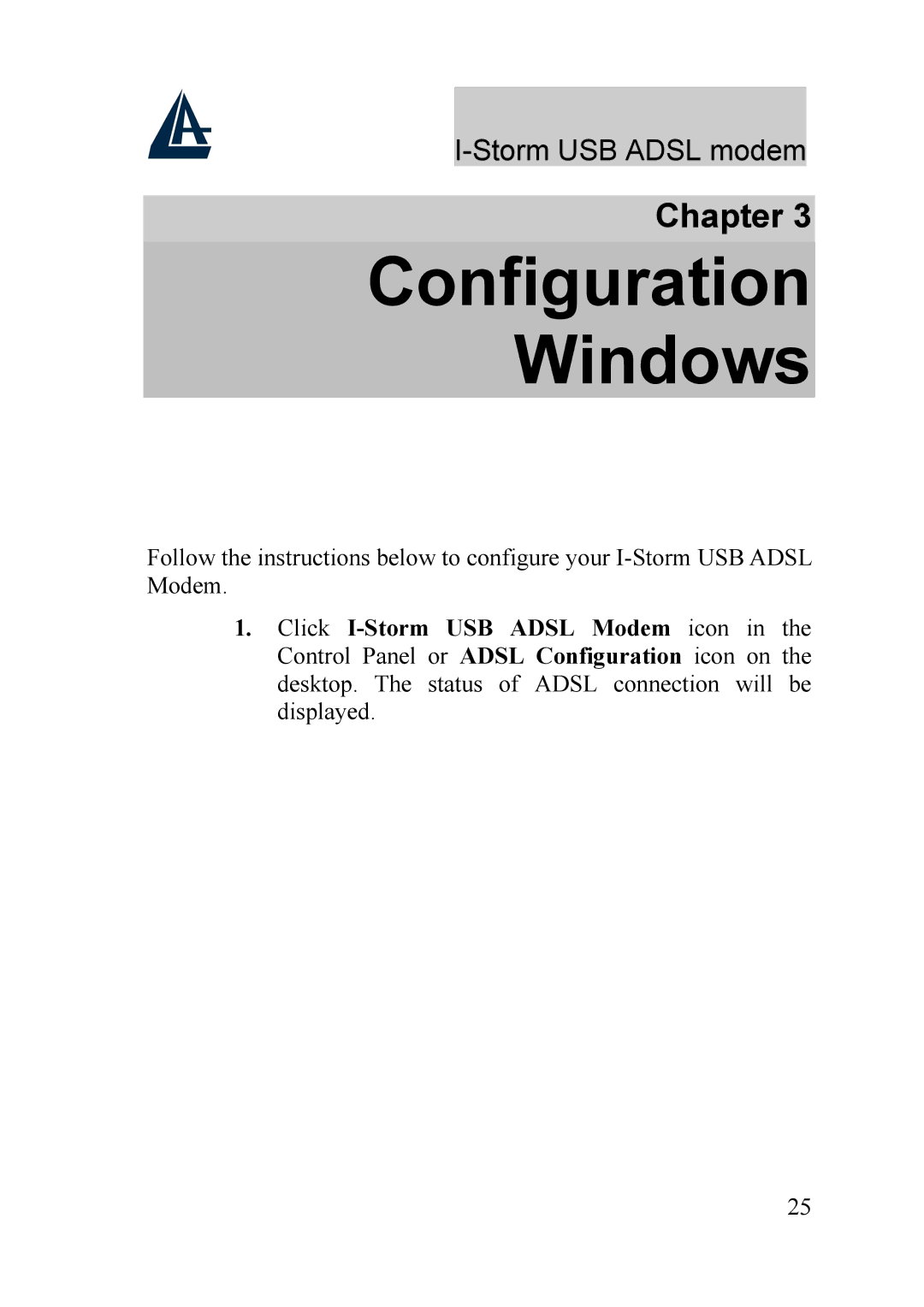 Atlantis Land A01-AU1 manual Configuration Windows 