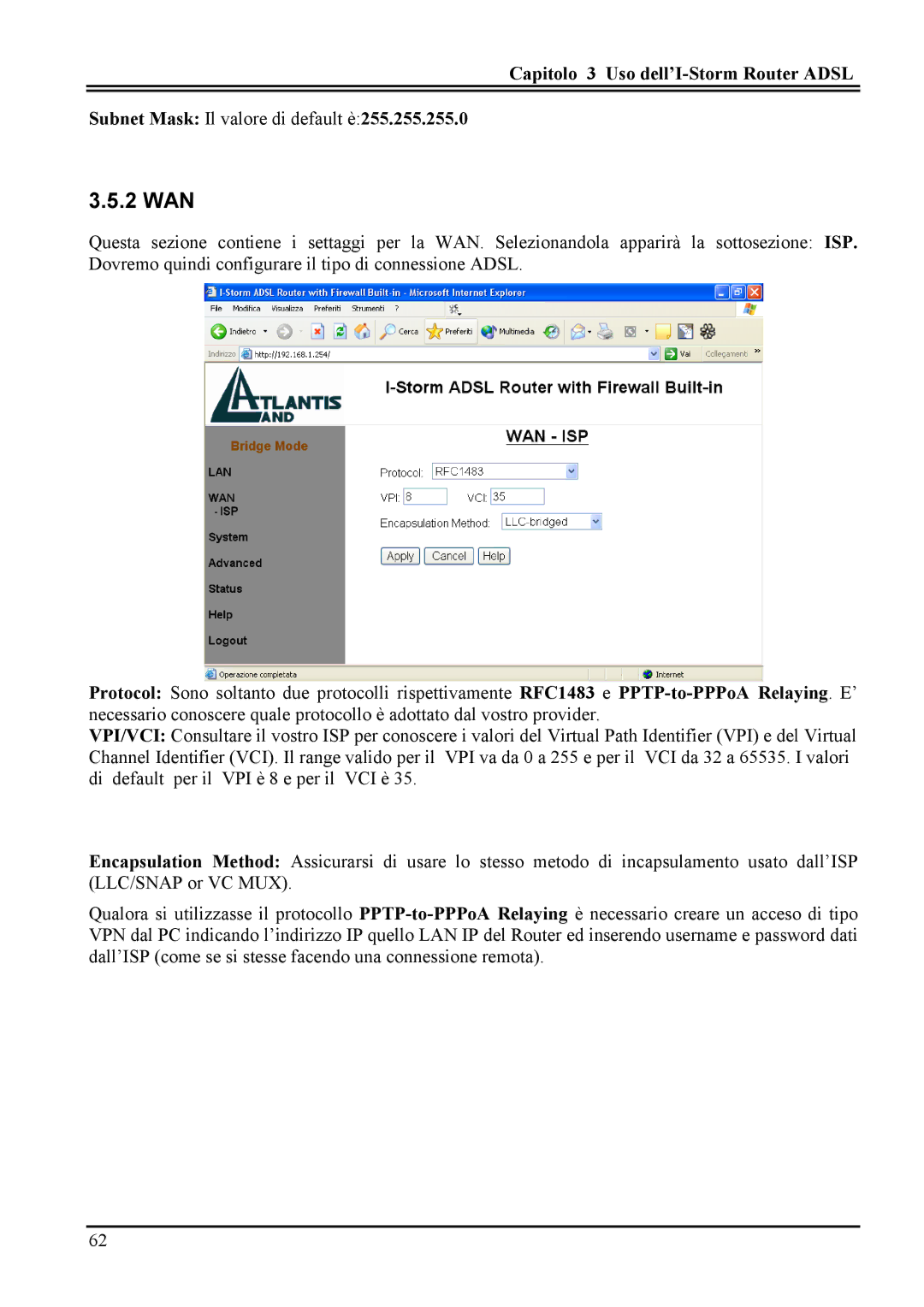 Atlantis Land A02-RA MI01 manual 2 WAN 