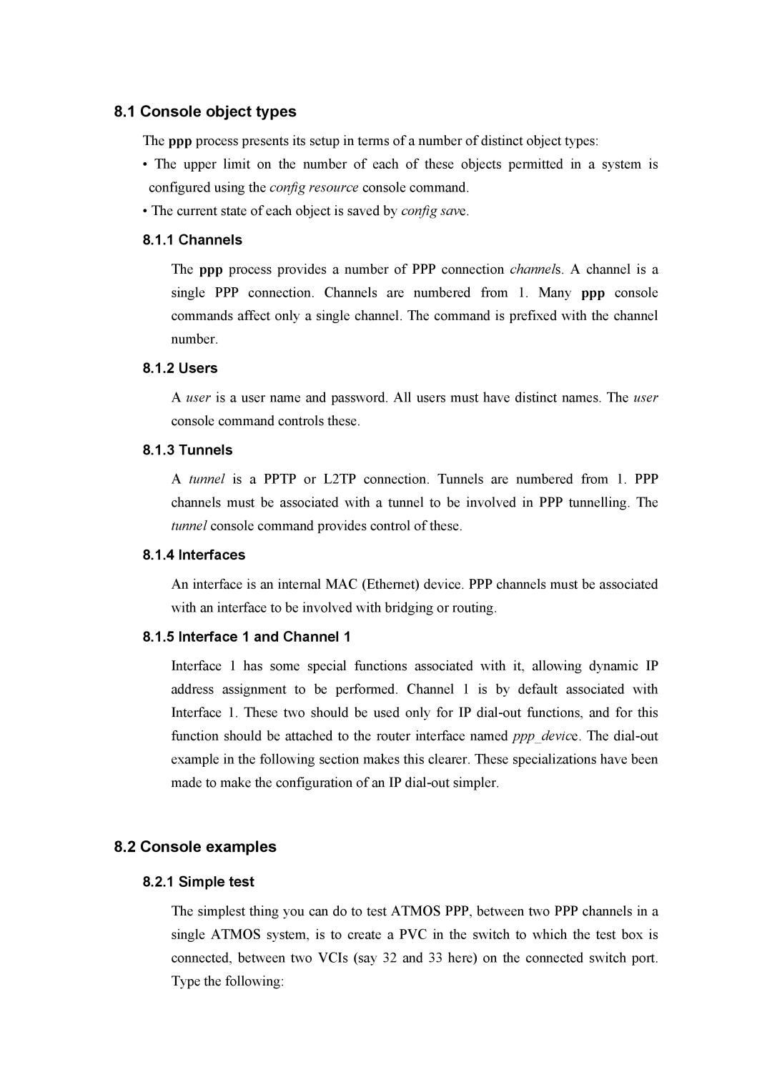 Atlantis Land A02-RA(Atmos)_ME01 manual Console object types, Console examples 