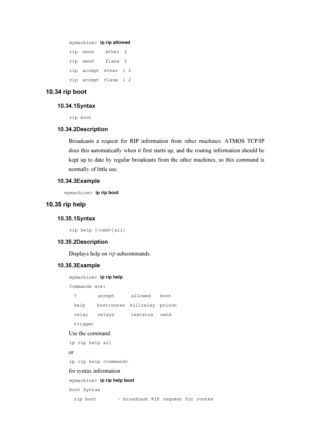 Atlantis Land A02-RA(Atmos)_ME01 manual Rip boot, Rip help 